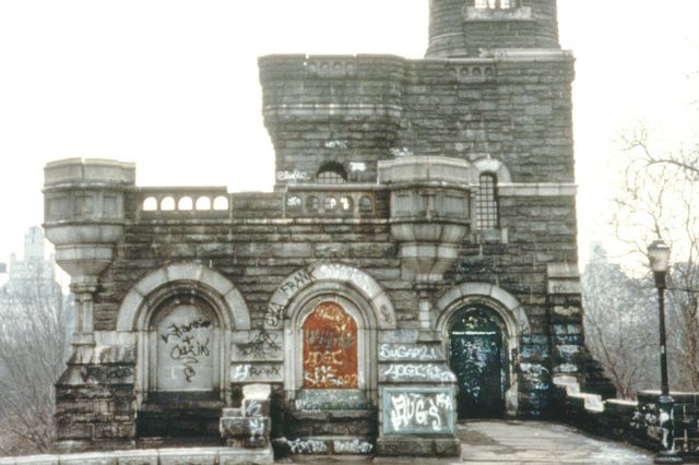 Belvedere Castle, 1980s. (Courtesy of the Central Park Conservancy)